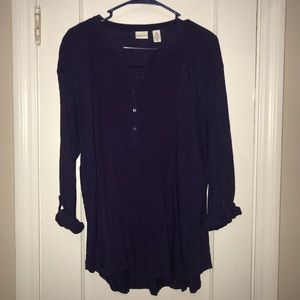 Purple 3/4 sleeve top